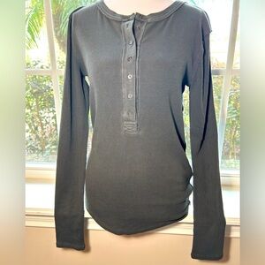 NWT🌷Free People Henley Long Sleeve Top